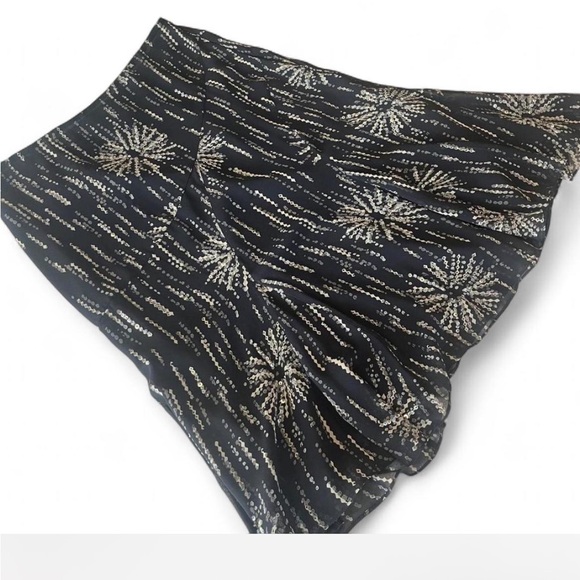 Alfani Dresses & Skirts - whimsical with a touch of fairy vibes Alfani silk Black Skirt size 10
